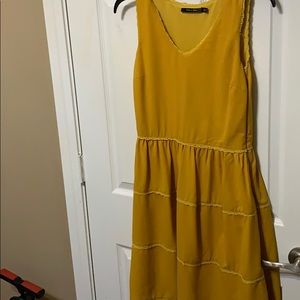 Mustard Dress